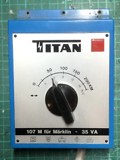 Titan Tranbsformator 107 M