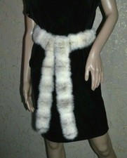 Nerz Gürtel Pelzgürtel 160cm Kohinoor Cross Mink Belt Pelzmantel Saga ceinture