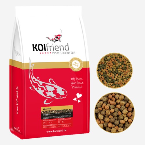 Koifutter vital mix 3mm - mix,