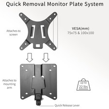 VIVO Black Adapter VESA