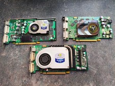 3 Grafkikarten Nvidia Quadro FX 3500, 3400 und 1300
