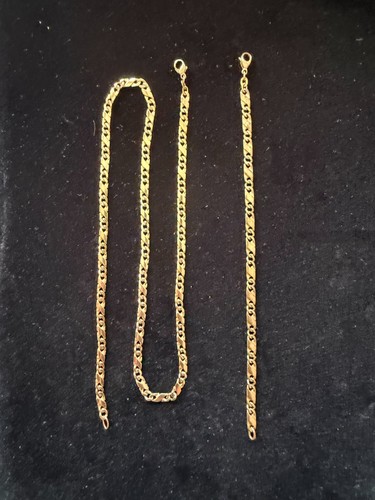Set kette und armband 333er - kette,