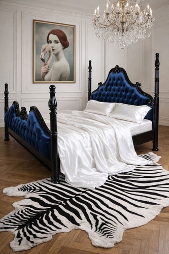 Säulenbett barock - xl,