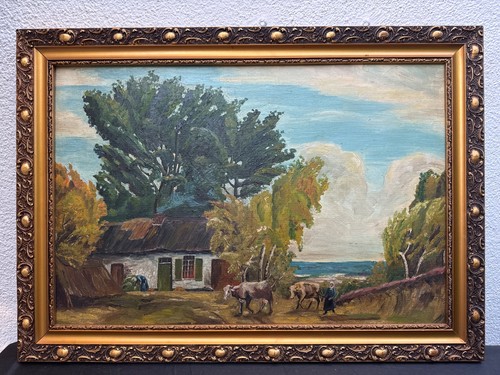 Altes ölgemälde landschaft - Ölgemälde,