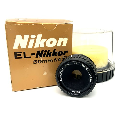 Nikon nikkor 50mm 4 - el-nikkor, 1:4