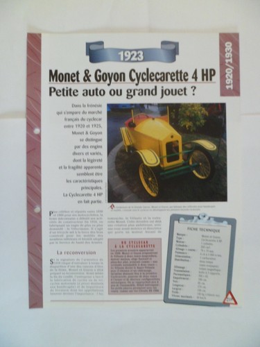 Auto steckkarte monet - steckkarte, &
