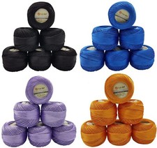 6 x 50 gr YarnArt Tulip Seide