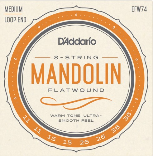 Addario efw74 flatwound - efw74,