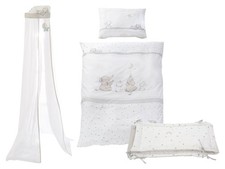 roba 4-teilige »Sternenzauber« Kinderbettgarnitur, weiß - B-Ware neuwertig