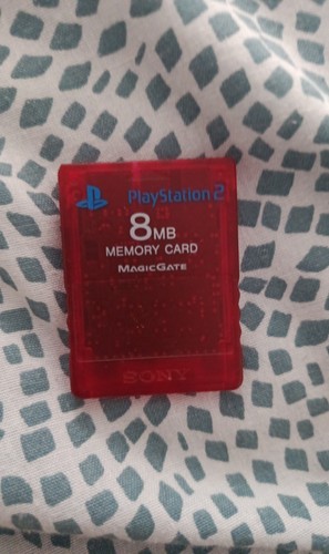 Playstation 8mb memory card - playstation,