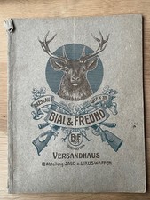 Originaler Waffenkatalog Bial und Freund Breslau und Wien um 1920 - 62 Seiten
