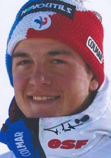 Florian LORIOT - Frankreich, 13. Platz WM 2025 Ski alpin, Original-Autogramm!