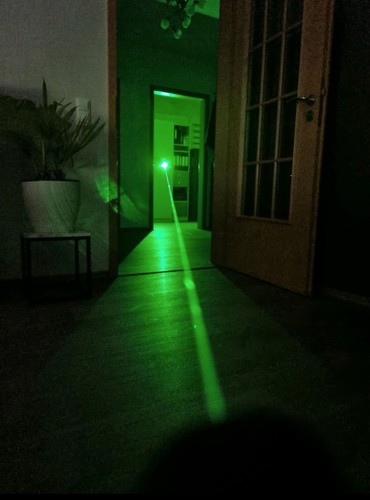 Grüner laserpointer - grüner,