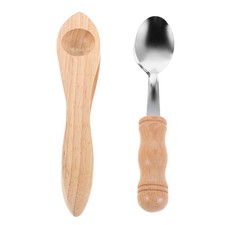 2 Pcs Musikalische Holzlöffel