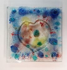 Ausgefallene kunstglasschale - ausgefallene,