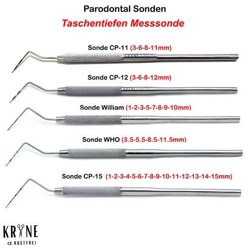 Parodontal sonde - parodontal,