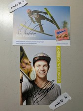 Originalautogramme Skispringer Pius Paschke & Andreas Wellinger
