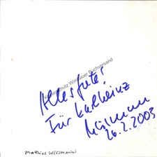 Original Autogramm Matthias Wissmann Bundesminister /// Autograph signier 354486