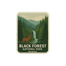 Black forest germany - black,