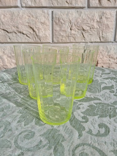 Vintage glas gläser - glas,