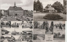 Lot mit 7 Ansichtskarten Ostfriesland - Emden, Aurich, Leer, Jever, Norden