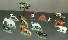 14 Blei-Figuren um ca. 1920-40