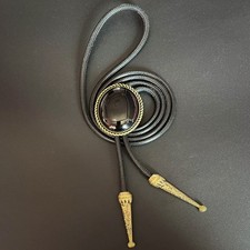 Schwarze Onyx Männer Bolo