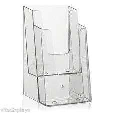 Prospektständer der Marke VITAdisplays® im DIN lang (DL) DIN A6 Format mit 2 Etg