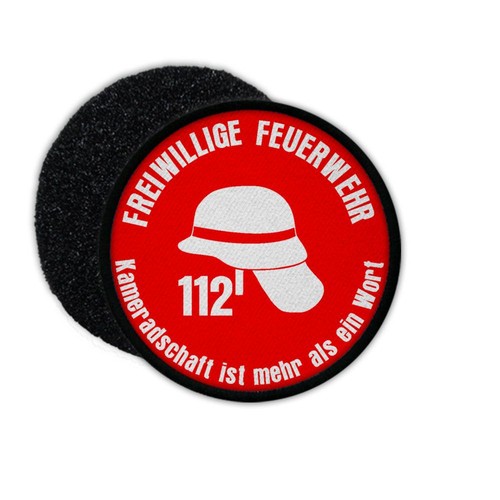 Patch freiwillige feuerwehr - freiwillige,