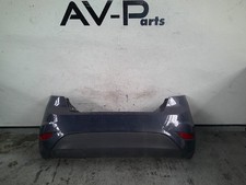 Original Ford Fiesta 7 Heckstoßstange Heck Stoßstange Midnight Sky-Grau Metallic