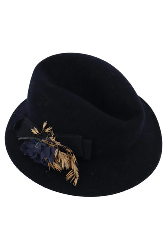 Ernst damen hut blau - blau, xs