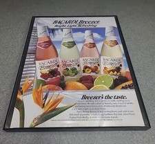 Bacardi Breezer  Print Ad 1990