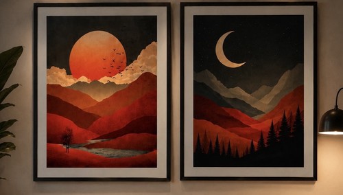 Set japan landschaft - set,