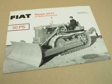 Prospekt Fiat 50CI Raupe