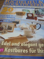 Richelieu & Ajourstickerei -  Klassische Handarbeiten neu entdeckt – 50 Modelle