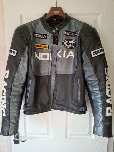 Vintage nokia racing leder - vintage,