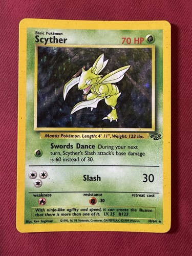 Scyther sichlor jungle - sichlor, (10/64)