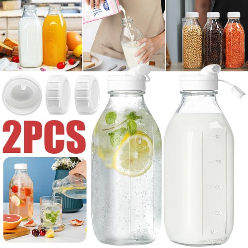 Glasflaschen 1000ml 2er - , set