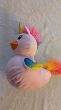 Plüschtier Kuscheltier Einhorn Ente bunt