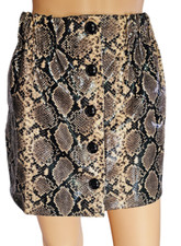 ZARA Rock Gr. S Braun Schwarz