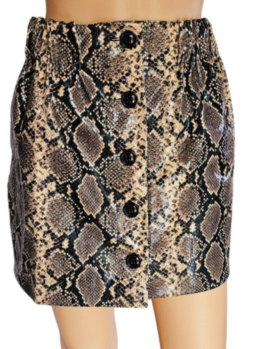 Zara rock braun schwarz - rock,