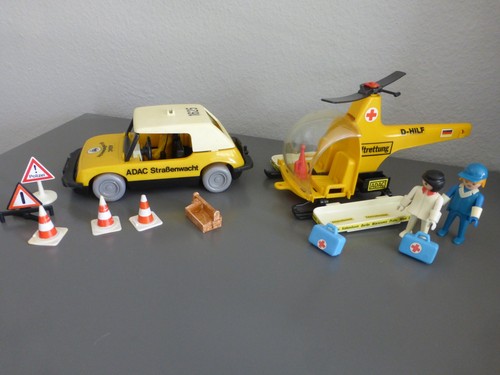 Vintage playmobil adac - playmobil,