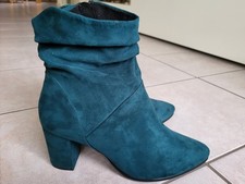 ***MARCO TOZZI***Stiefeletten petrol***Blockabsatz***Gr. 40***NEU!***