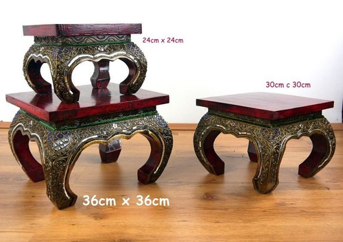 Opiumtisch mit glasmosaik - opiumtisch,
