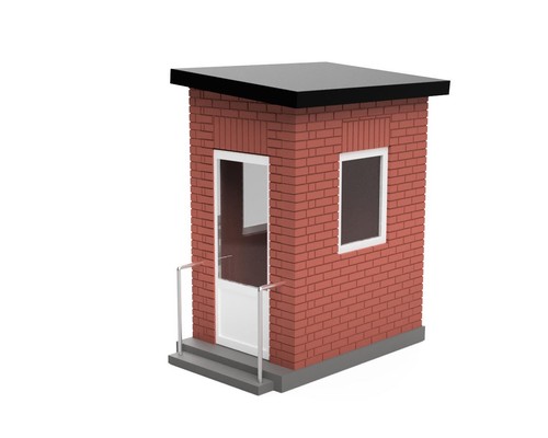 Rangierbude ziegelfassade - tt,