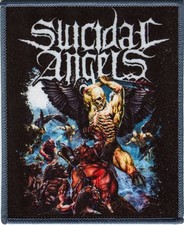 SUICIDAL ANGELS - YEARS OF AGGRESSION (COVER) - Printed Patch / Aufnäher
