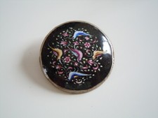 Vintage Brosche Finift? Email