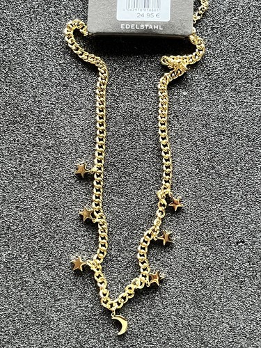 Kette mit anhänger mond - kette,
