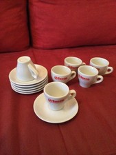 Saeco Espressotassen Nuova Point mit Untertassen, 6 Stück