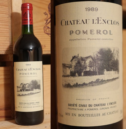 1989er chateau enclos - chateau,